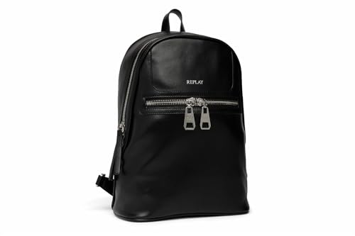 Replay Damen Rucksack Edel, Schwarz (Black 098), Onesize von Replay