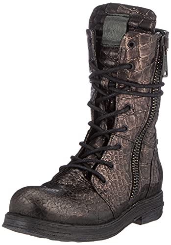 REPLAY Damen SADE-Winsted Mode-Stiefel, 023 DK SILV, 40 EU von Replay