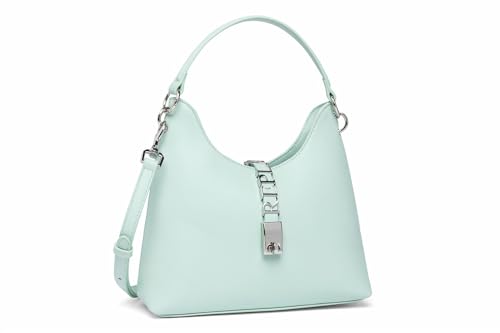 Replay Damen Schultertasche aus Kunstleder, Türkis (Pastel Cobalt Blue 449), Onesize von Replay