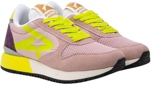 Replay Damen Gws9o .000.c0001t Sneaker, 032 Lilac, 35 EU von Replay