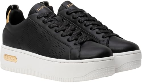 Replay Damen Gwz5o .000.c0003l Sneaker, 003 Black, 38 EU von Replay