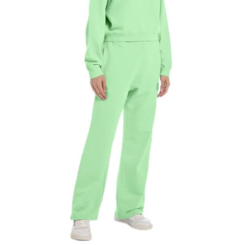 Replay Damen Jogginghose Wide Leg, Bright Green 138 (Grün), XXS von Replay
