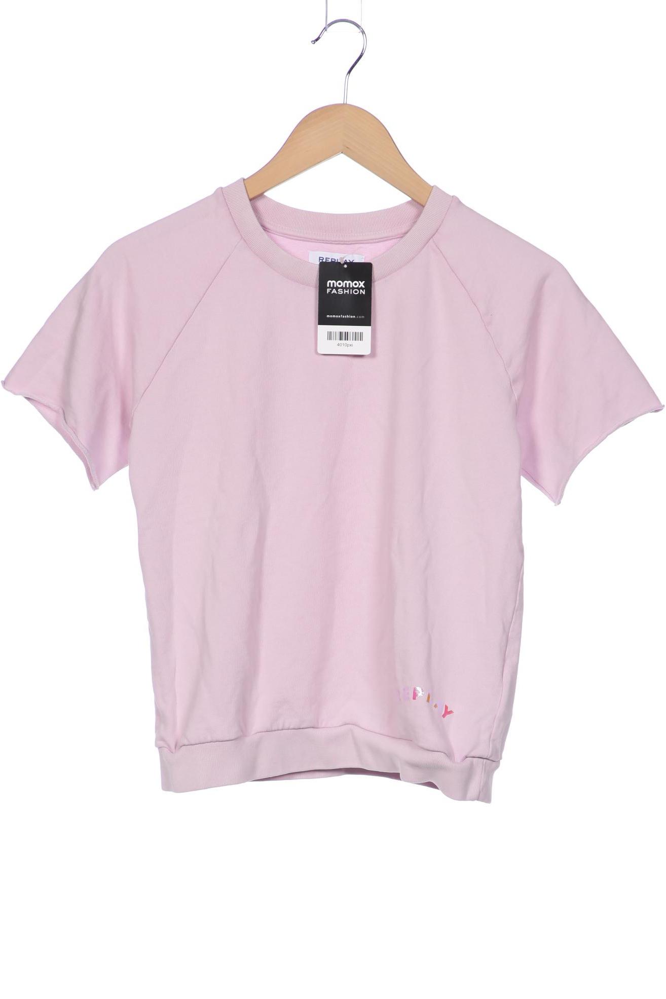 Replay Damen T-Shirt, flieder von Replay