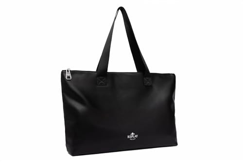 Replay Damen Tasche aus Kunstleder, Black 098 (Schwarz), Onesize von Replay