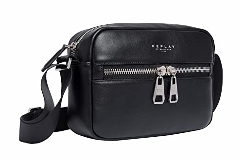 Replay Damen Tasche aus Kunstleder, Black 098 (Schwarz), Onesize von Replay