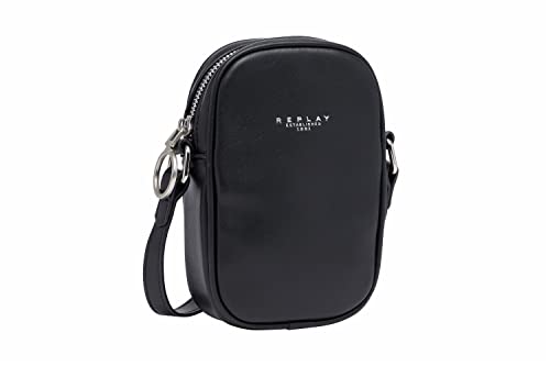 Replay Damen Tasche aus Kunstleder, Black 098 (Schwarz), Onesize von Replay