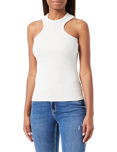 Replay Damen W3063 Trägershirt / Cami Shirt, 562 Chalk, M von Replay