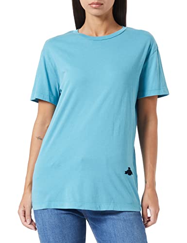 REPLAY Damen W3572C T-Shirt, 886 Blue, L von Replay