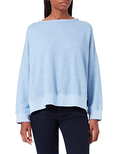 REPLAY Damen W3643 .000.22672 Sweatshirt, 200 Azure, M von Replay