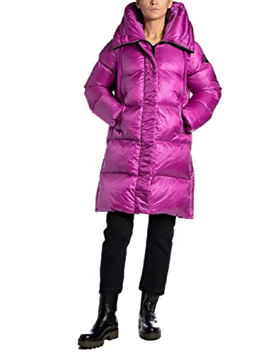 Replay Damen W7664a Alternativer Daunenmantel, 855 Purple, S von Replay