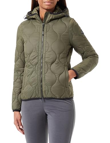 Replay Damen Jacke Steppjacke Recyceltes Nylon, Dark Olive... 928 (Grün), XXS von Replay