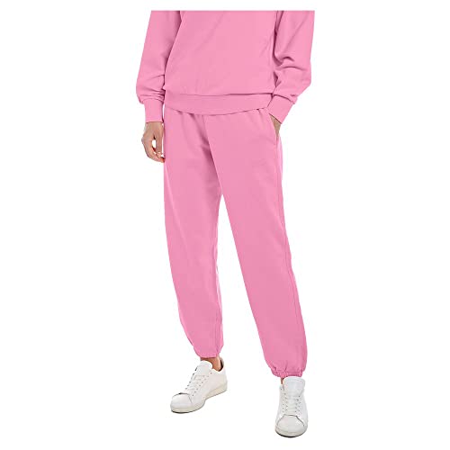 Replay Damen W8072 Lässige Hose, 307 Candy Pink, M von Replay