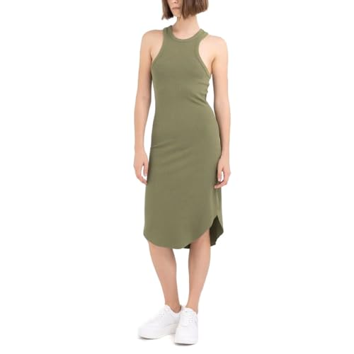 Replay Damen W9017a.000.23687g Kleid, Light Military 833, L EU von Replay