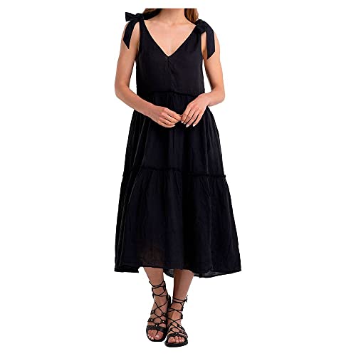 REPLAY Damen W9722 Kleid, 998 Blackboard, S von Replay