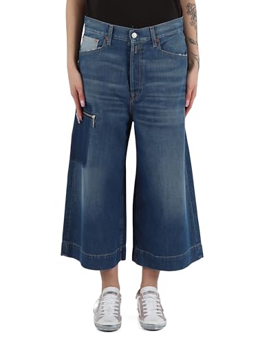 Replay Damen Wide Leg Culotte Jeans Svanna von Replay