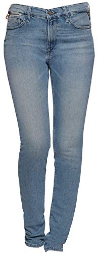 Replay Damen Zackie Straight Jeans, Blau (Blue Denim 11), 28W / 30L von Replay