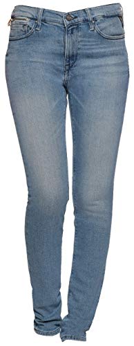 Replay Damen Zackie Straight Jeans, Blau (Blue Denim 11), 28W / 34L von Replay