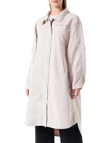 Replay Damen Parka mit Knopfleiste, Light Beige 893 (Beige), XS von Replay