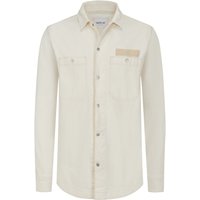 Replay Denim Overshirt mit Label-Aufnäher und Stretchanteil von Replay