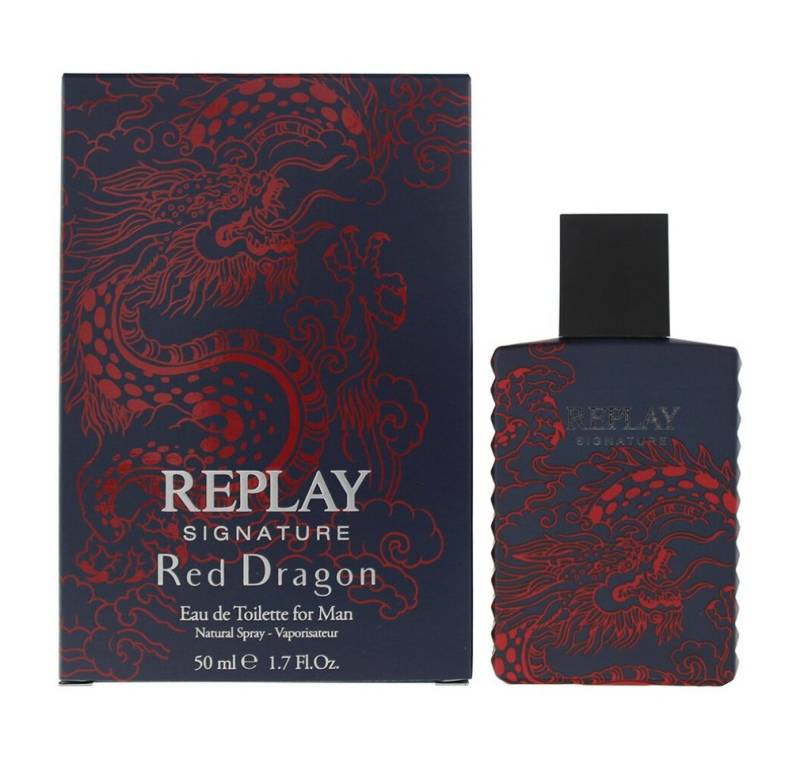 Replay Eau de Toilette Signature Red Dragon Man - EDT - Volume: 50ml von Replay