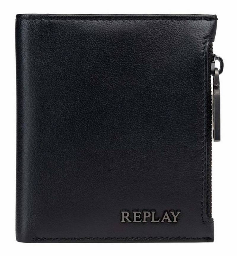 Replay Geldbörse Leather Wallet, aus echtem Schafsleder mit RFID-Blocker Schutz von Replay