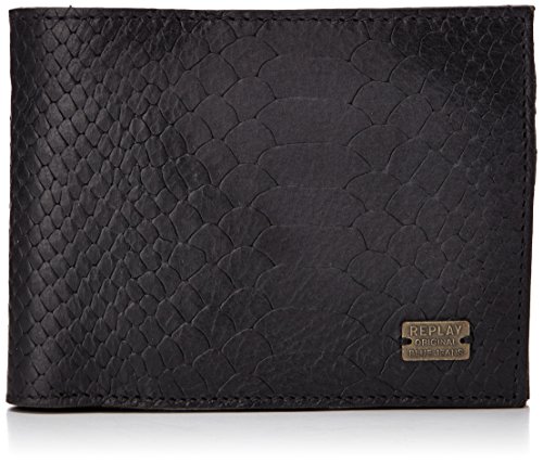 Replay Geldbörse Schwarz von Replay