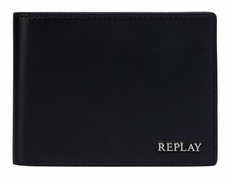 Replay Geldbörse Wallet, aus echtem Schafsleder mit RFID-Blocker Schutz von Replay