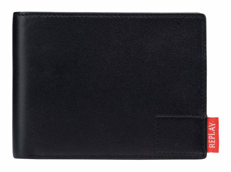 Replay Geldbörse Wallet, aus echtem Schafsleder mit RFID-Blocker Schutz von Replay