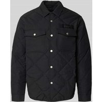 Replay Hemdjacke mit Kentkragen in Black, Größe M Replay Hemdjacke mit Kentkragen in Black, Größe M von Replay