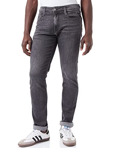 Replay Herren Anbass Jeans, Grau (096 Medium Grey), 29W / 30L EU von Replay