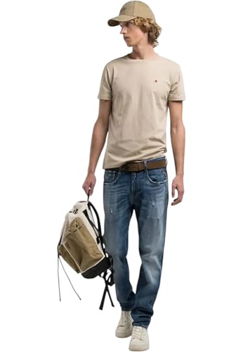 Replay Herren Anbass Aged Jeans, 009 MEDIUM Blue, 34W x 34L von Replay