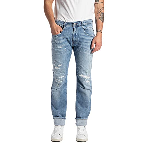 Replay Herren Slim fit Jeans Anbass Aged Kollektion Replay Herren Slim fit Jeans Anbass Aged Kollektion von Replay