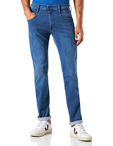 Replay Herren Anbass Forever Blue Jeans, 009 Medium Blue, 32W / 32L EU von Replay