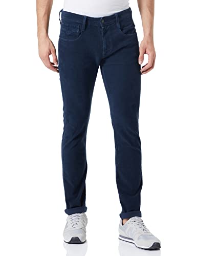 Replay Herren Anbass Jeans, 085 Blue, 31W / 32L EU von Replay