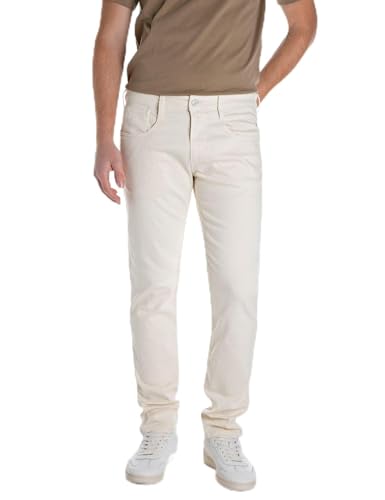 Replay Herren Anbass Jeans, 300 Ivory, 34W x 32L Replay Herren Anbass Jeans, 300 Ivory, 34W x 32L von Replay