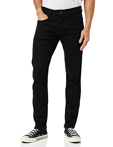 Replay Herren Jeans Anbass Slim-Fit, Black 098-2 (Schwarz), 29W / 34L von Replay