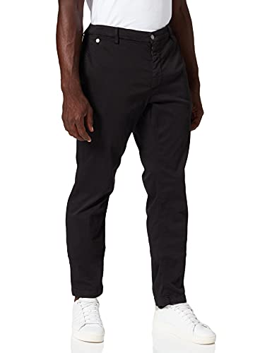 Replay Herren Chino Benni Regular-Fit Hyperflex X-Lite mit Stretch, Black 040 (Schwarz), 33W / 32L von Replay