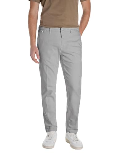 Replay Herren Benni Hyperchino Color Xlite Jeans, 214 DIM Grey, 31W x 34L von Replay