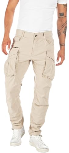 Replay Herren Cargo-Hose Joe Comfort-Fit aus Komfort Baumwolle, Desert 015 (Beige), 30W / 34L von Replay