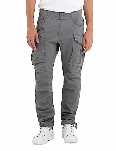 Replay Herren Cargo-Hose Joe Comfort-Fit aus Komfort Baumwolle, Aviator Green 703 (Grün), 29W / 32L von Replay