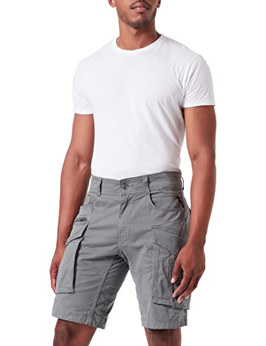 Replay Herren Cargo-Shorts Joe Short Regular-Fit mit Stretch, Aviator Green 703 (Grün), 40W von Replay