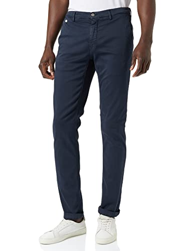 Replay Herren Chino Benni Regular-Fit Hyperflex X-Lite mit Stretch, Blue 010 (Blau), 30W / 32L von Replay