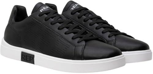 Replay Herren Cupsole Sneaker mit Schnürung, Schwarz (Black Black 562), 40 von Replay