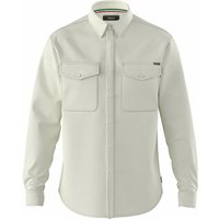 Replay Herren Freizeithemd WHITE COTTON TWILL - Regular Fit Weiss von Replay