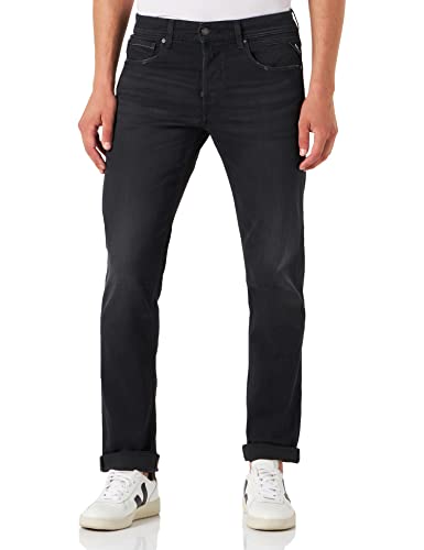 Replay Herren Grover Bio Jeans, 98, 32W / 32L EU von Replay