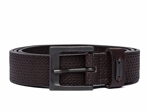 Replay Herren Gürtel aus Leder, Black Brown 128 (Braun), 95 von Replay