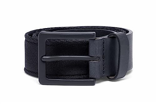 Replay Herren Gürtel aus Leder, Schwarz (Black 098), 90 cm von Replay