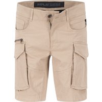 Replay Herren Cargoshorts beige Baumwolle Replay Herren Cargoshorts beige Baumwolle von Replay