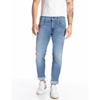 Replay Herren Jeans ANBASS - Slim Fit - Blau - Light Blue Denim von Replay