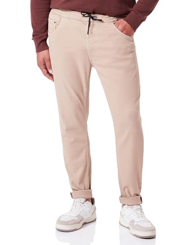 Replay Herren Jeans Milano mit Power Stretch, Light Taupe 803 (Grau), 29W / 32L von Replay
